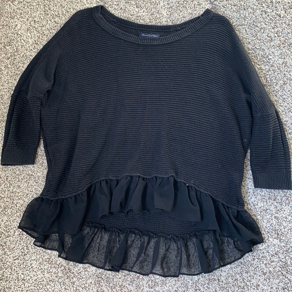Black sweater